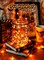 Halloween Fairy Lights, 33Ft 100 LED Battery Operated Fairy Lights
